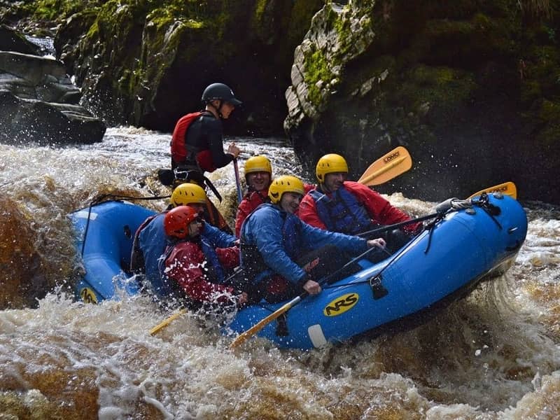 Rafting, Canyoning and Whisky Tasting in the Scottish Highlands