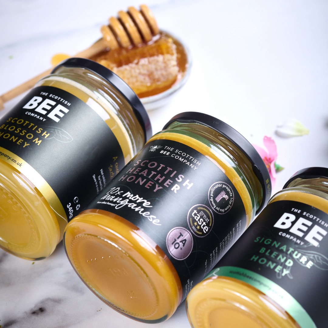 Scottish Bee Company's Apple Cider Vinegars