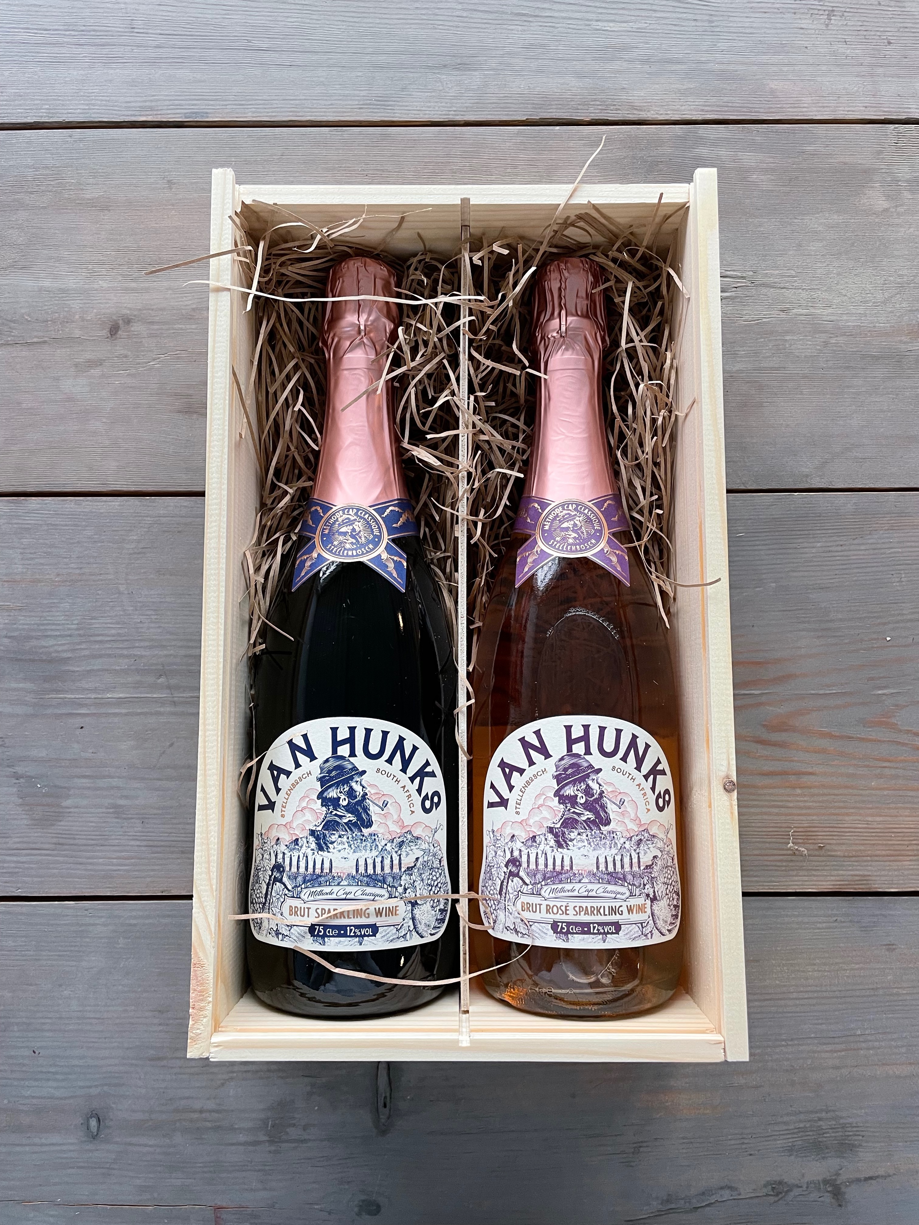 The dynamic duo, Brut Rosé and Brut