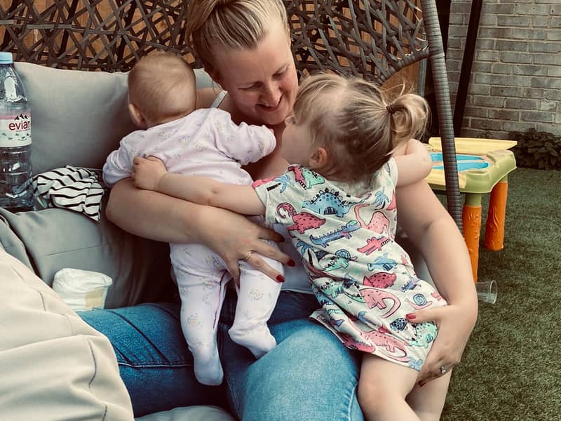 Rebecca Rostron, owner of Scrumpot Ltd, Mum of 2 girls