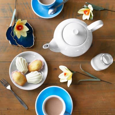 Tea time with madeleines