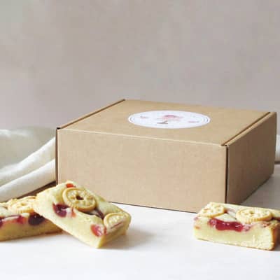 Lovely packaged baked gifts