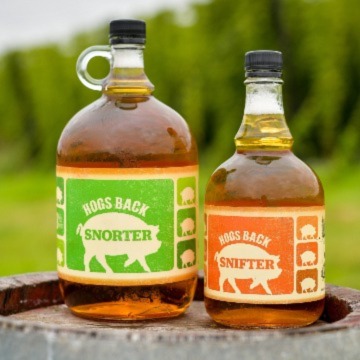 Sustainable reusable flagons of beer