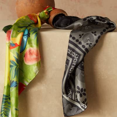 Ori Silk Scarf