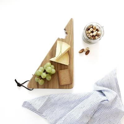 Oak Cheese Bite serving board