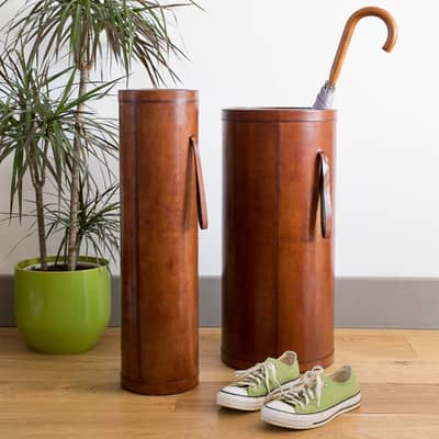 Leather Umbrella Stand