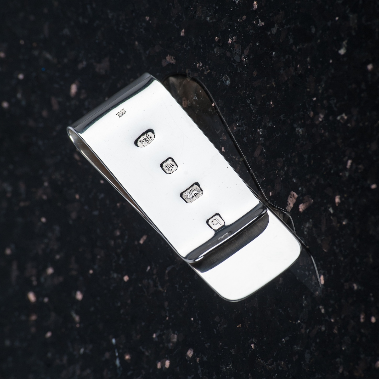 Sterling Silver Hallmarked Money Clip