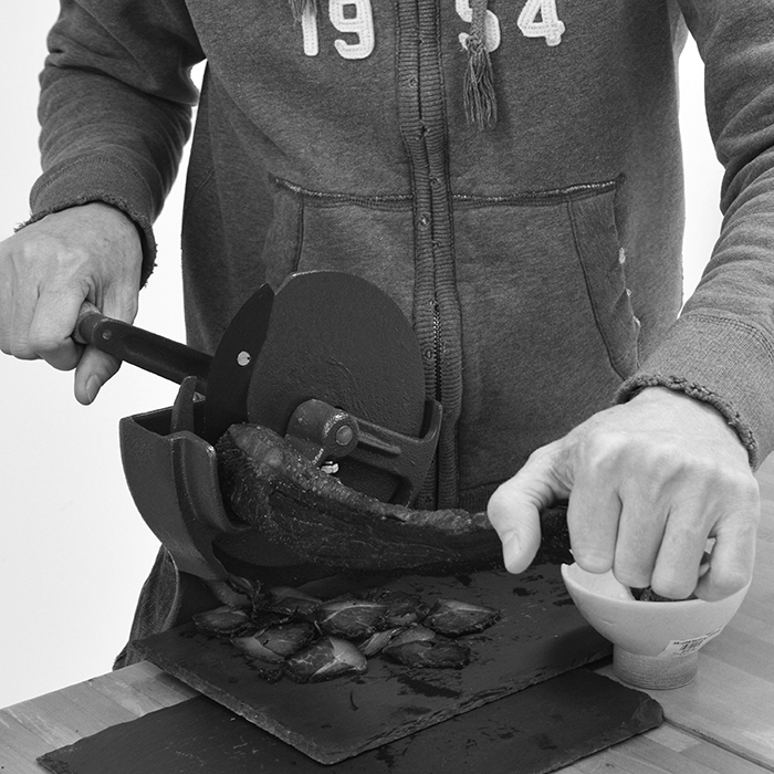 Freshly Sliced by Hand!