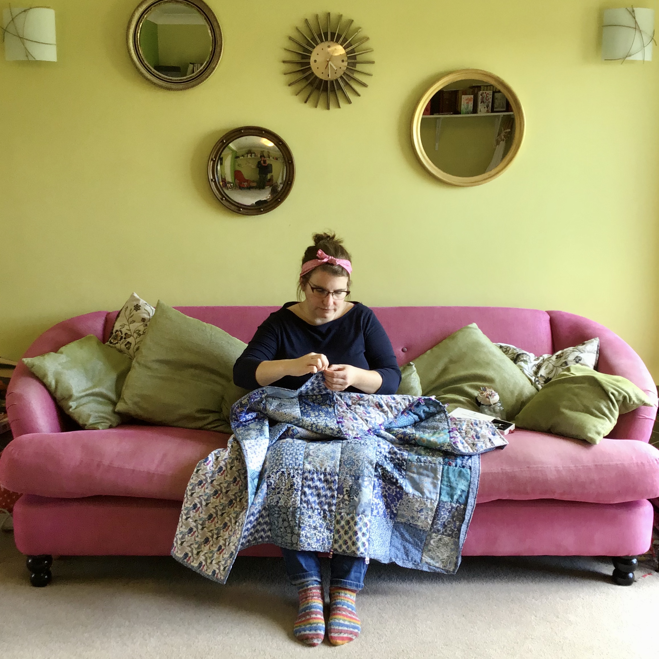 Liberty Fabric Quilt