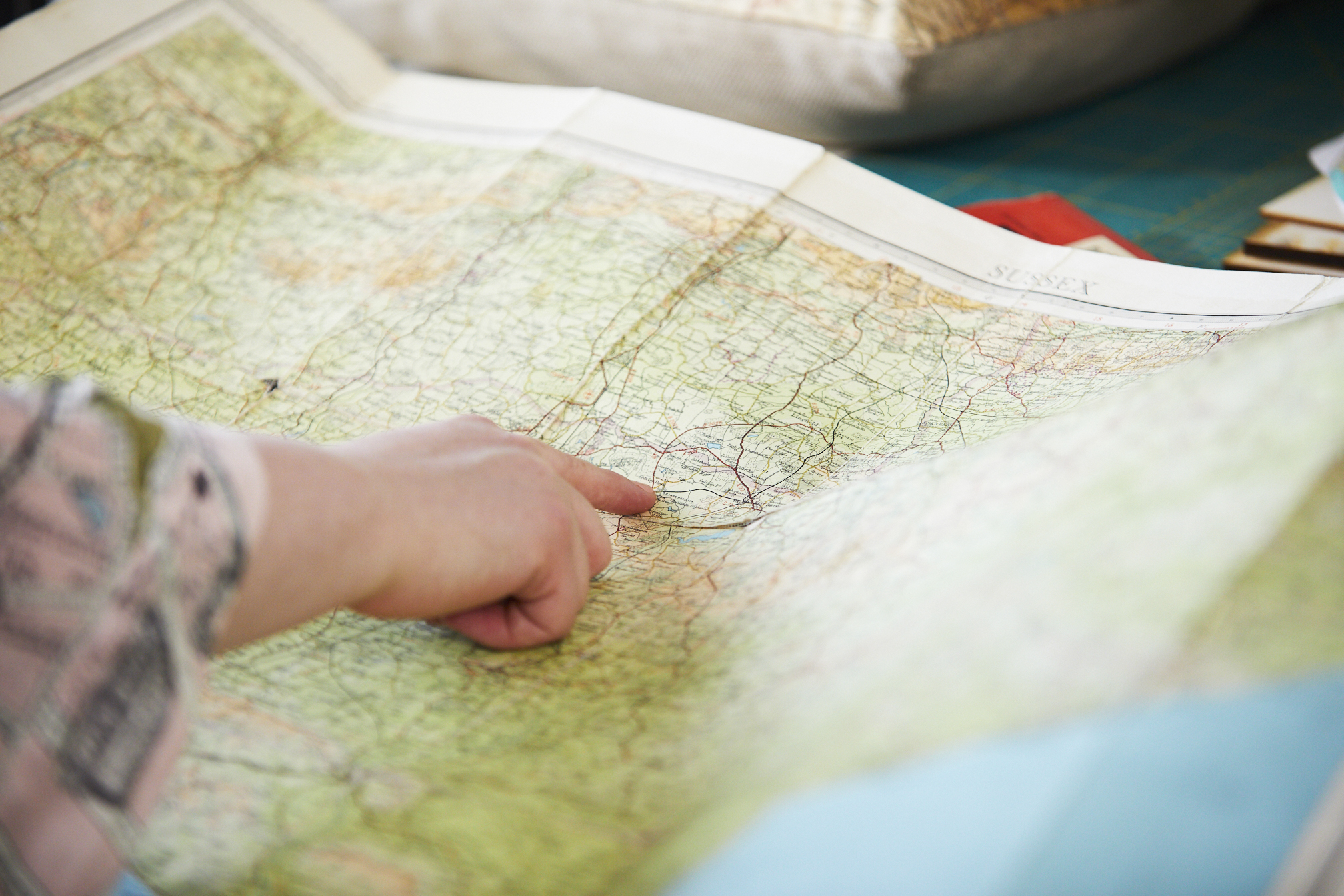 Browsing through the map archives