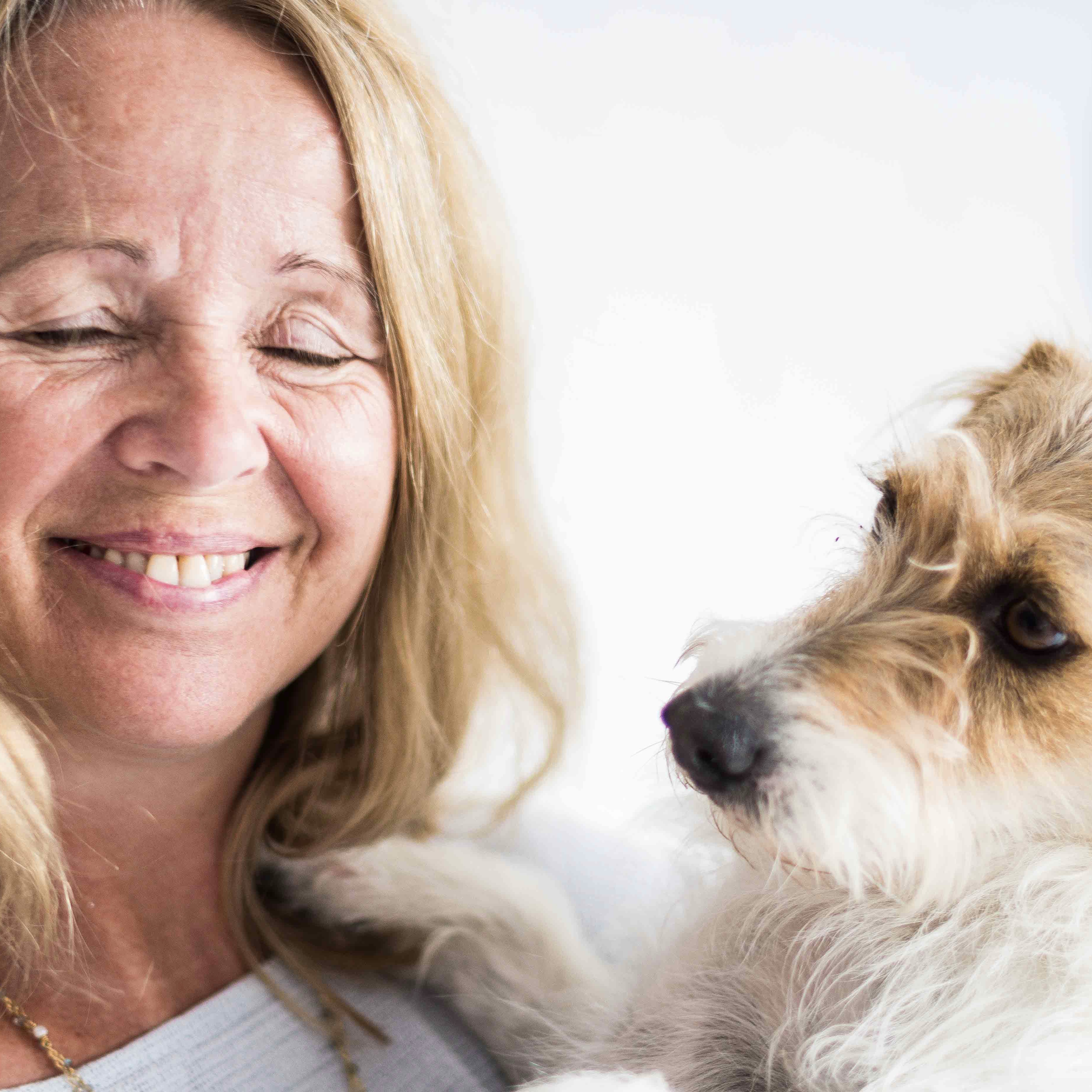 Me and Squidge the Studio Dog!