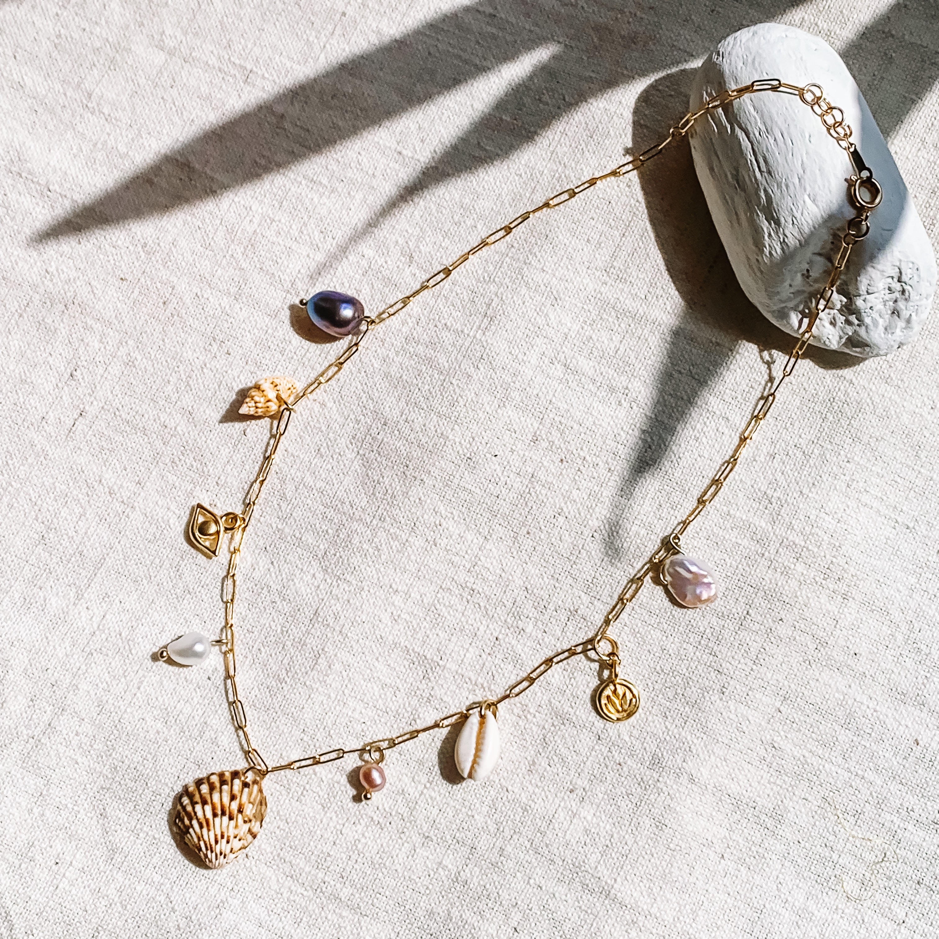 Lunar James - Sustainable Beach Memories Necklace