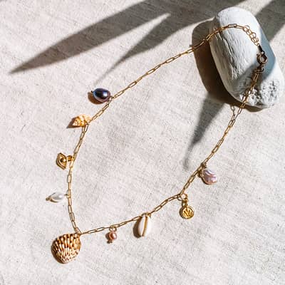 Lunar James - Sustainable Beach Memories Necklace