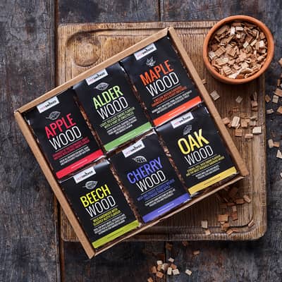 A Hot Smoked kit, the Wood Chips Sampler