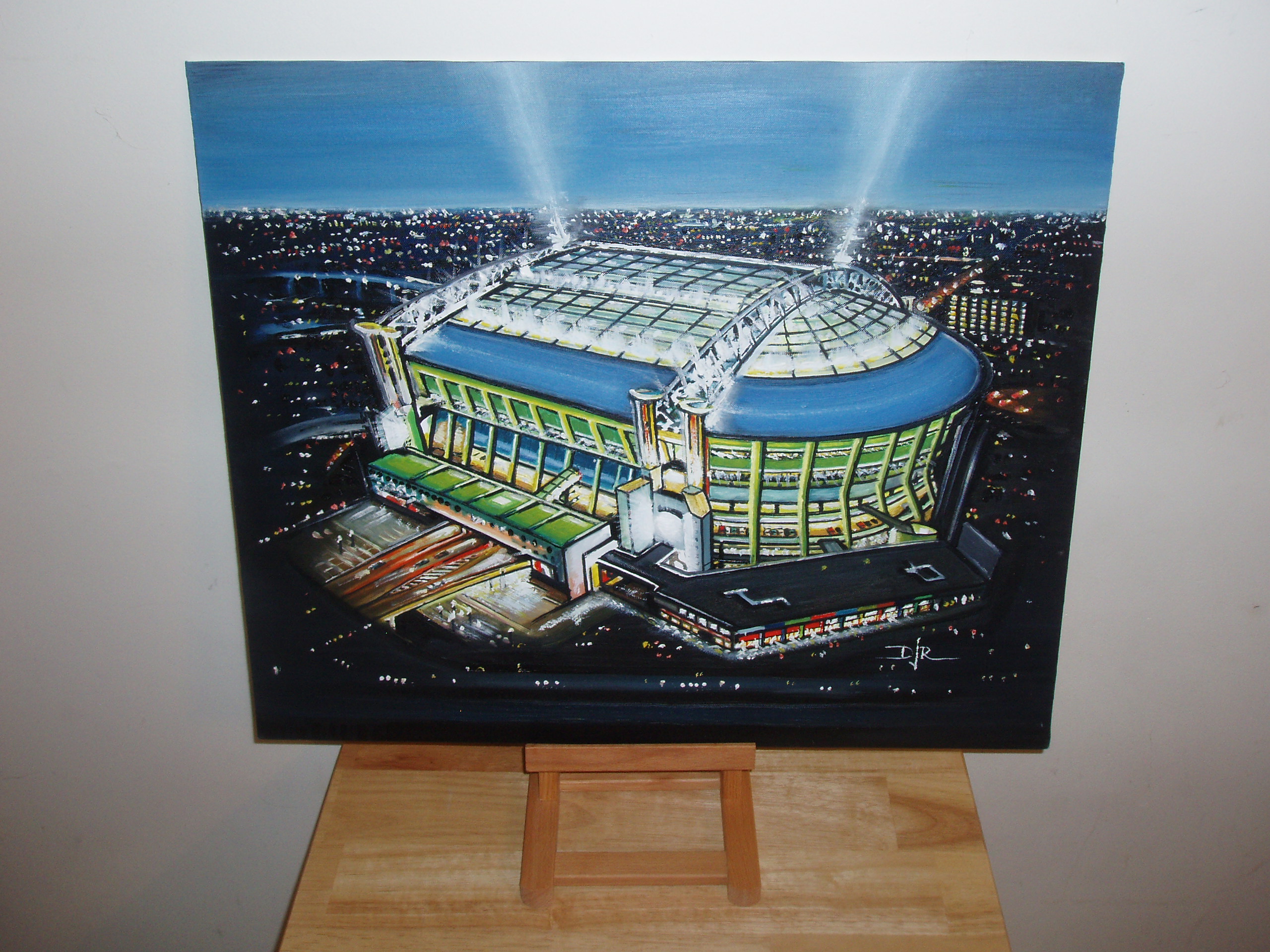 Original Painting of Amsterdam Arena
