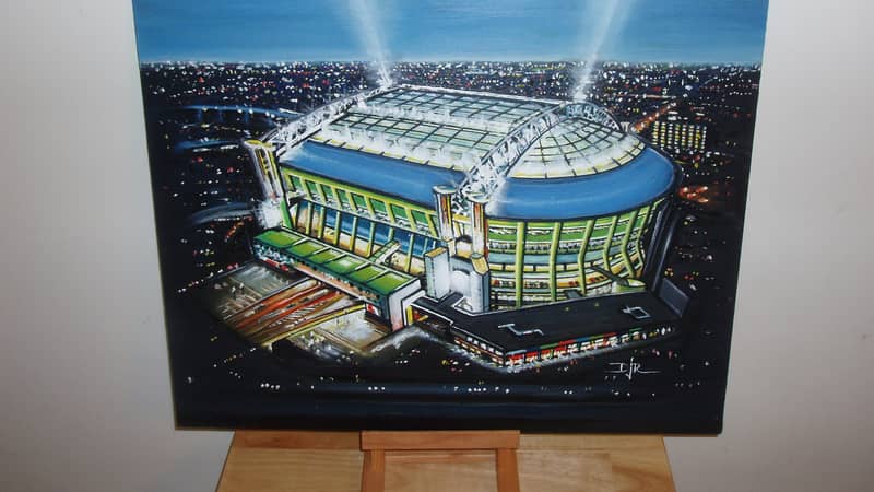 Original Painting of Amsterdam Arena