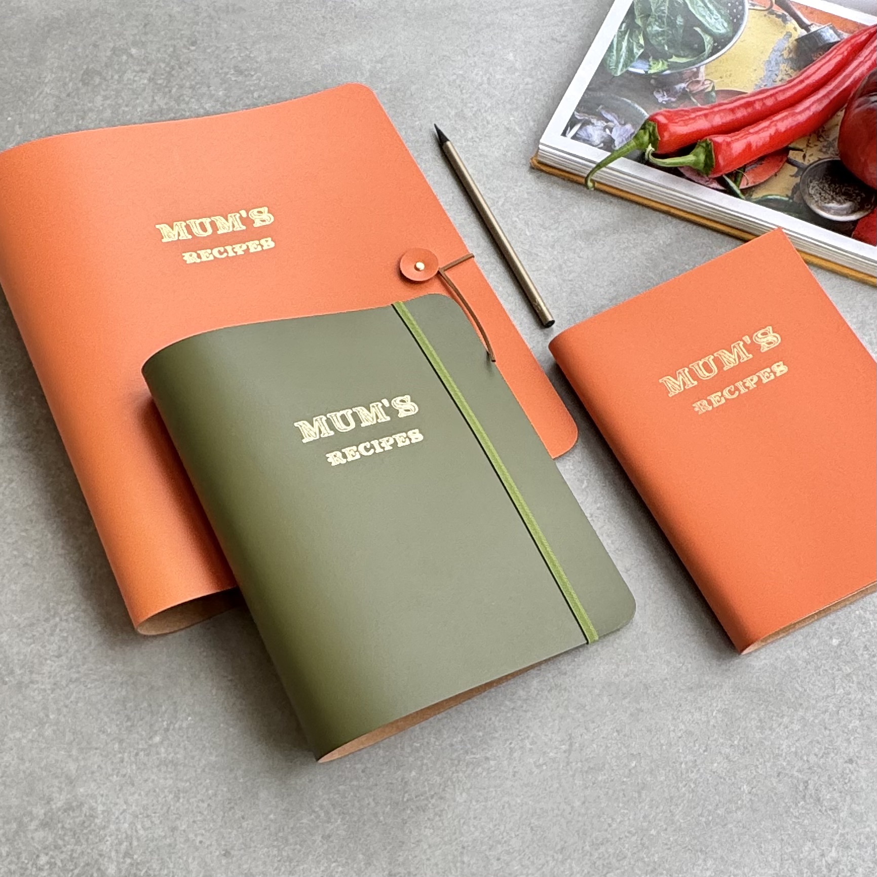 Recycled Leather Golf Bag Tag