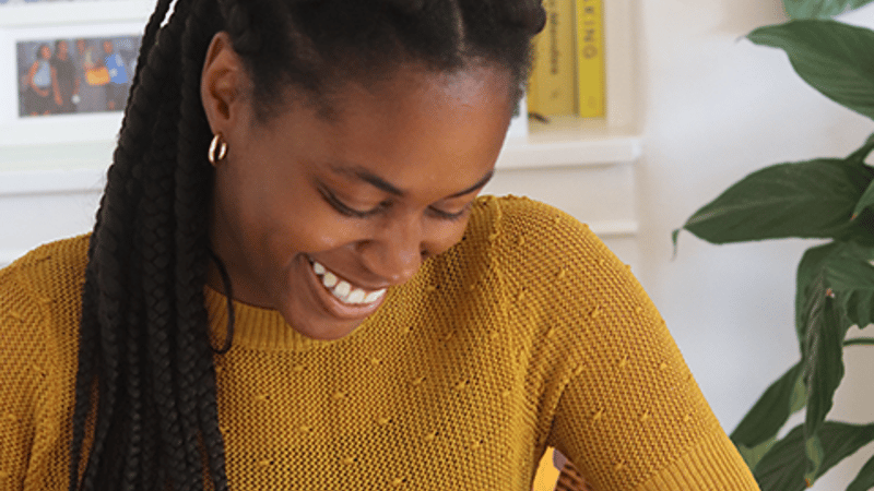 Bonita Ebuehi, founder of Bonita Ivie Prints