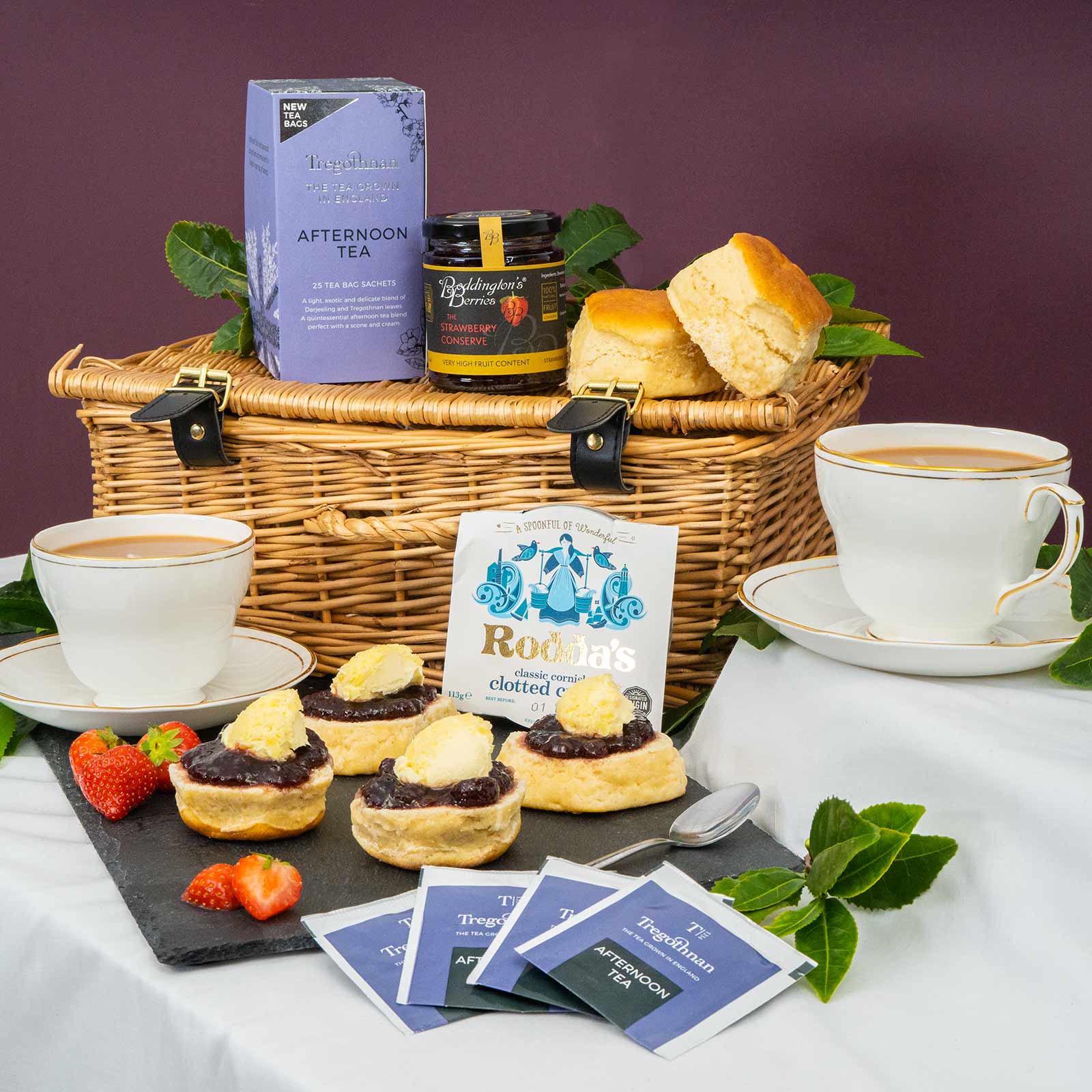 Luxury Cream Tea Hamper