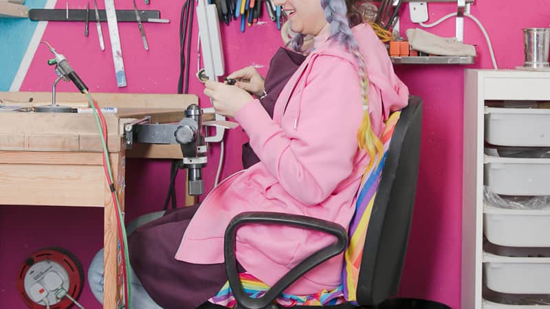 Little Silver Star Designs Colourful workshop