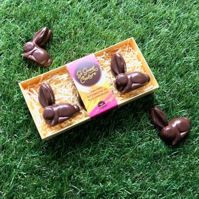 Vegan Milk Chocolate Bunnies