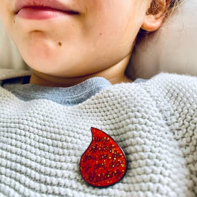 "Anything you can do I can do bleeding" Pin