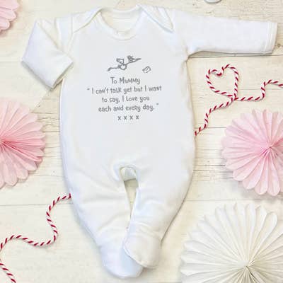 Mum to be sleepsuit