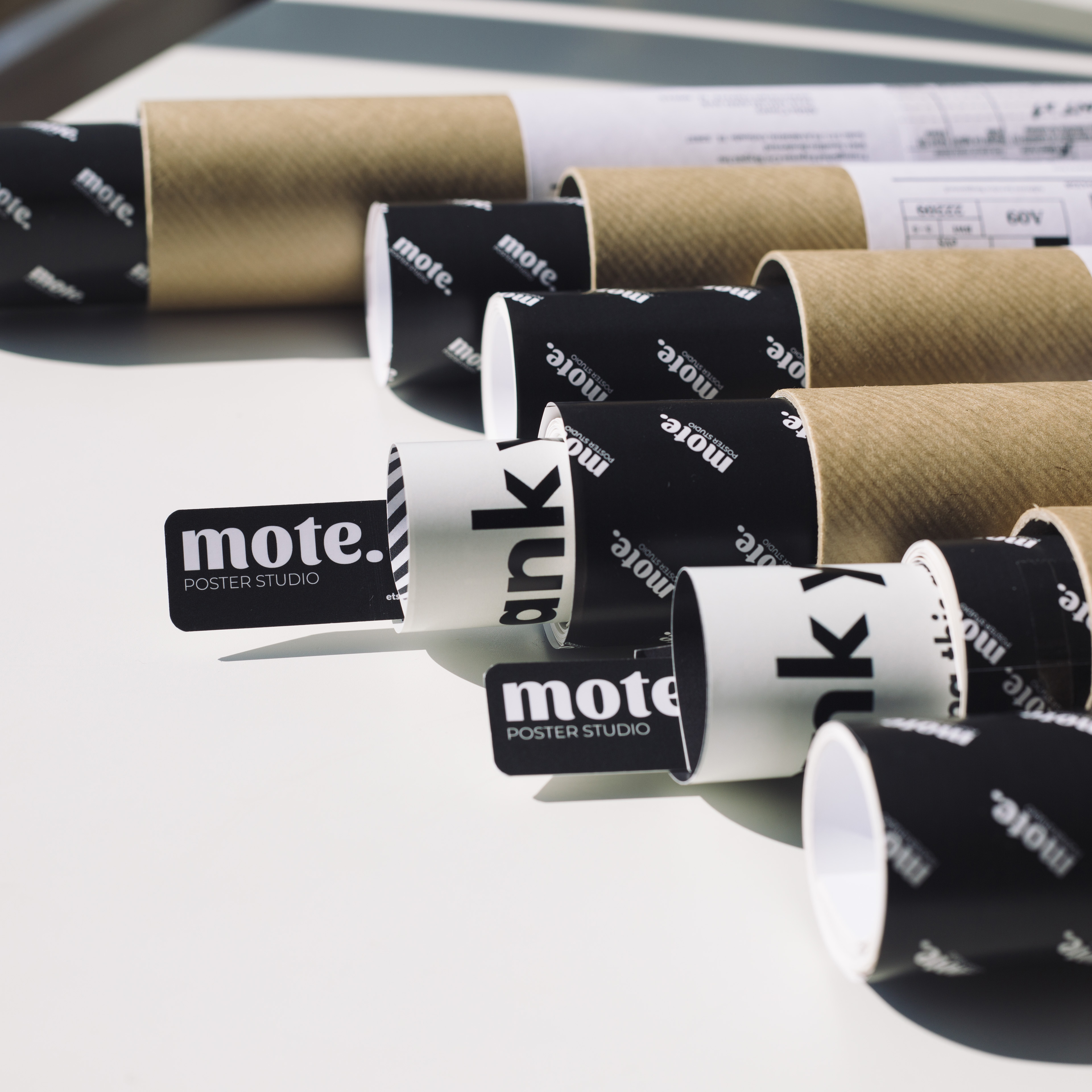 Artworks getting ready for shipment