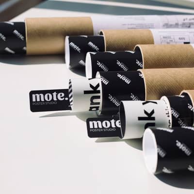 Artworks getting ready for shipment