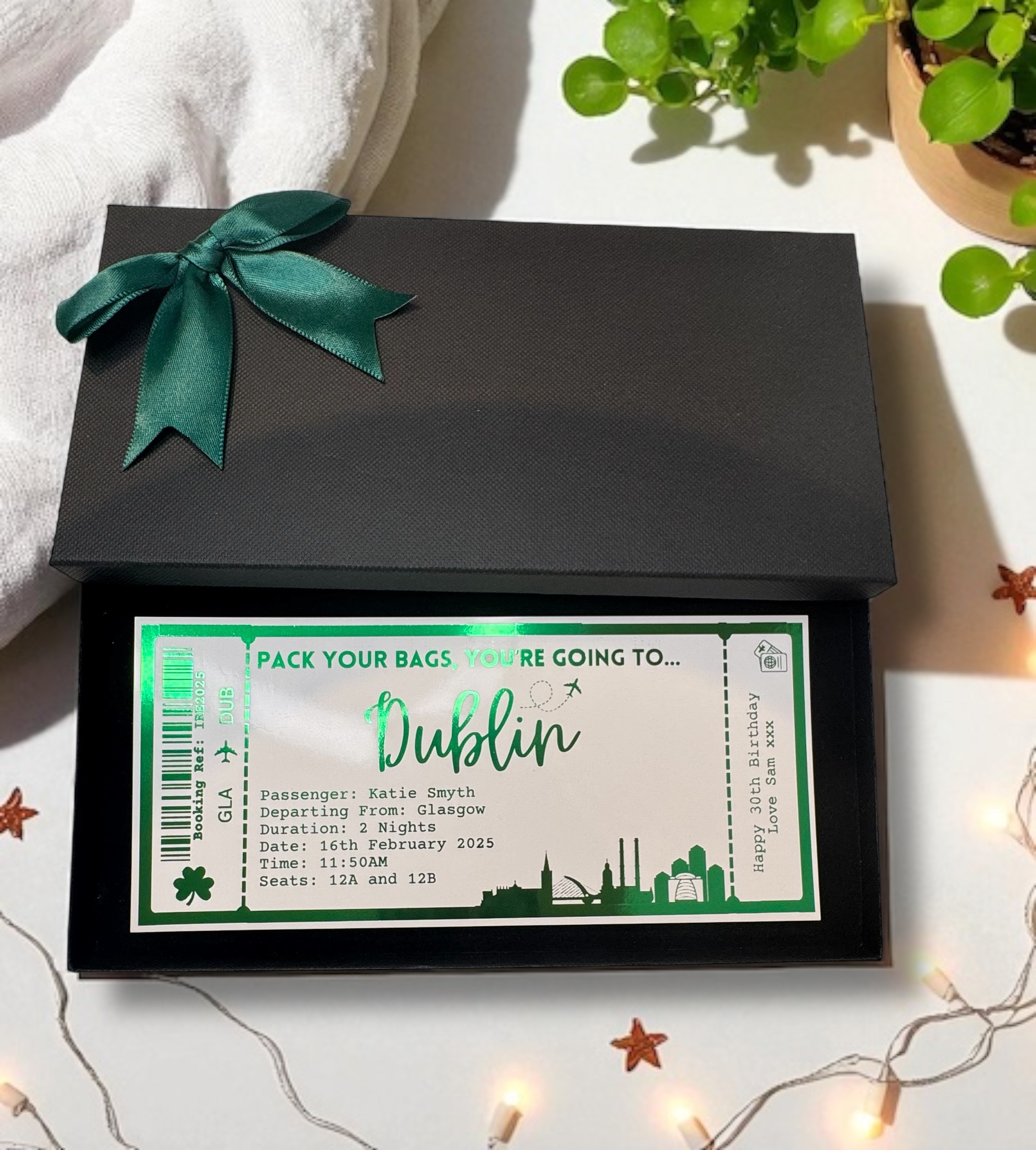Holiday Dublin gift ticket