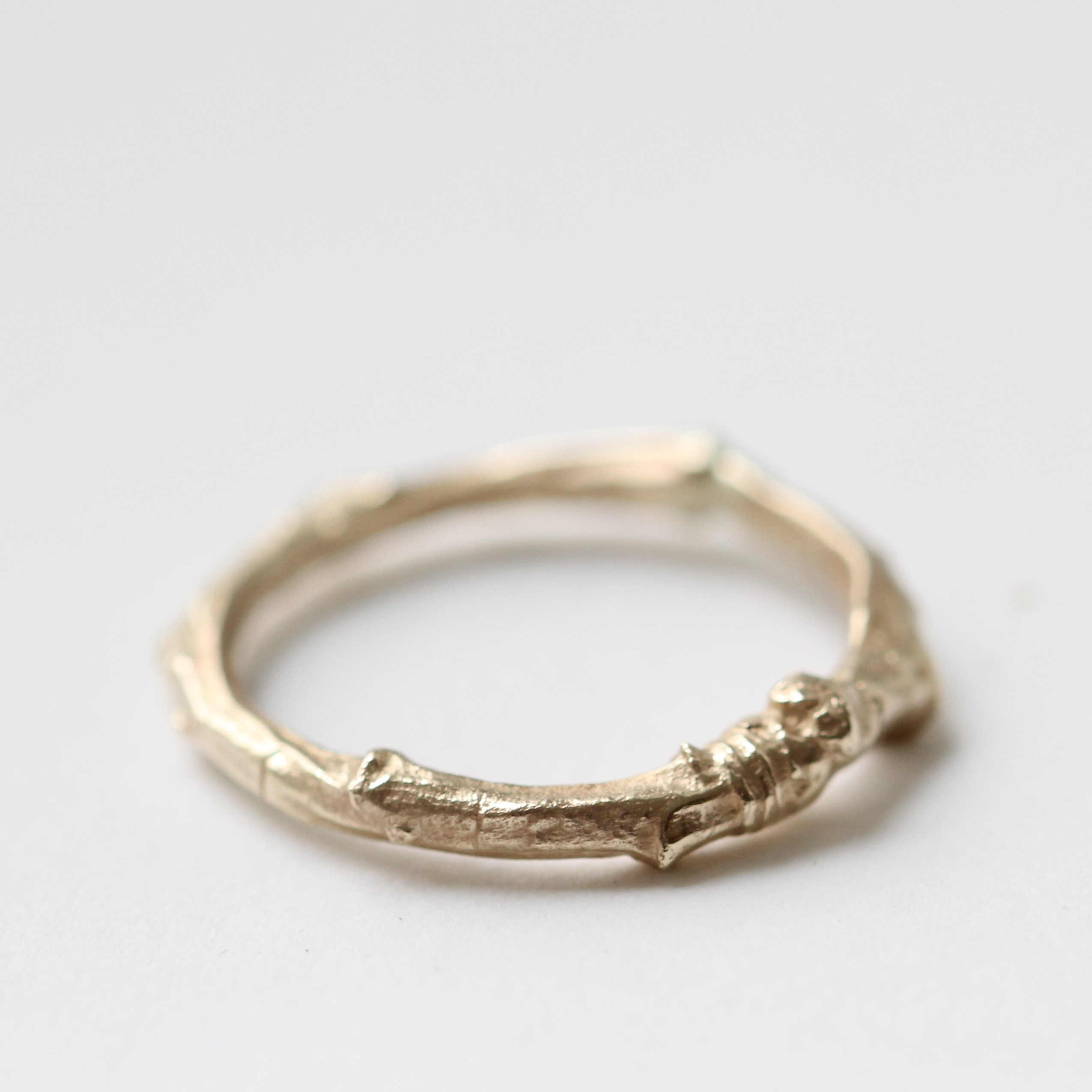 Gold Twig Ring