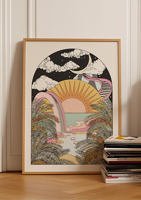 OMG Kitty art prints - The Best View