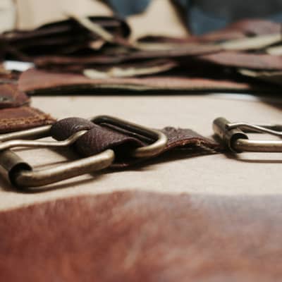 Choosing leather and hardware