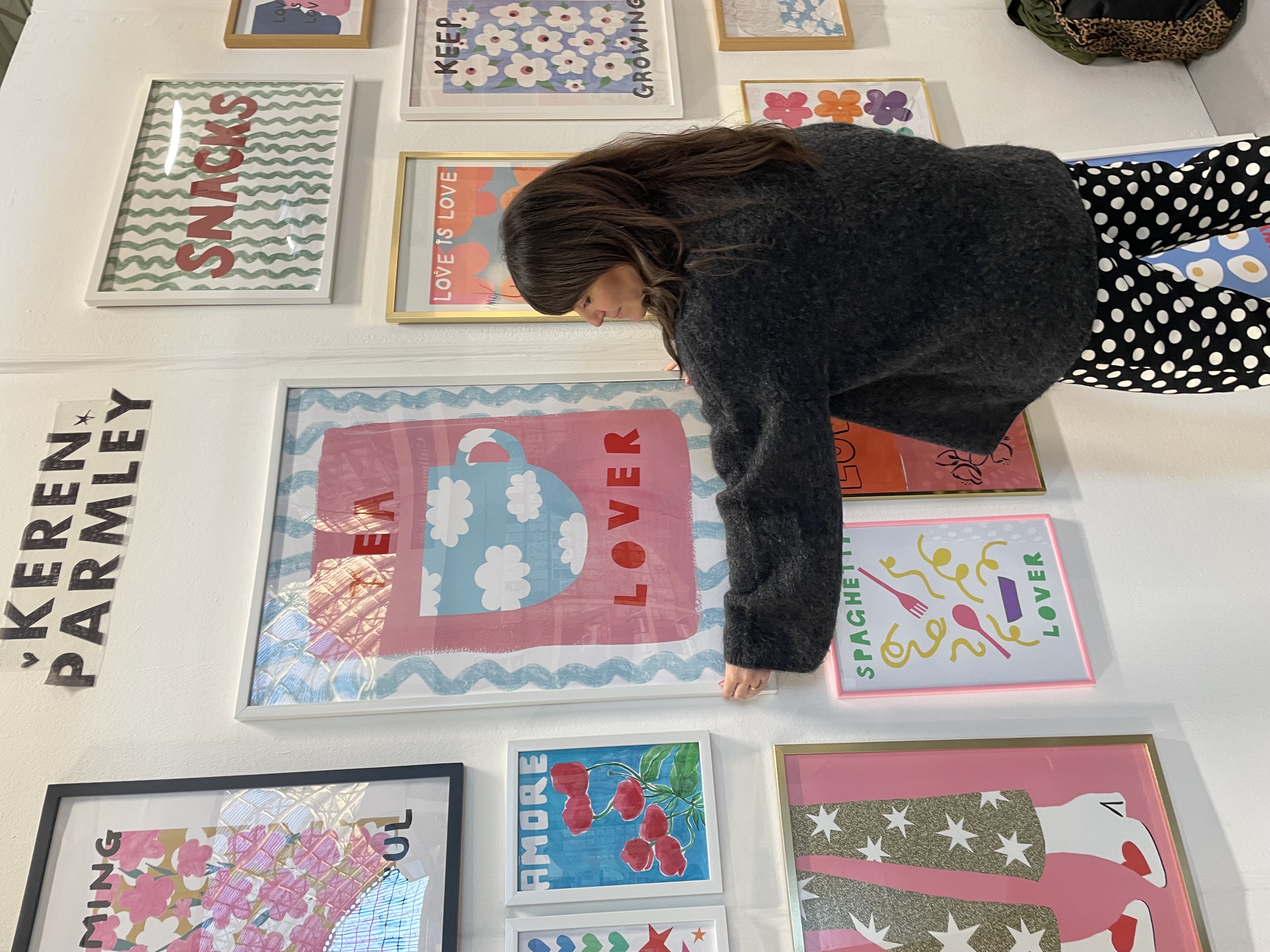 A portrait image of Keren at home