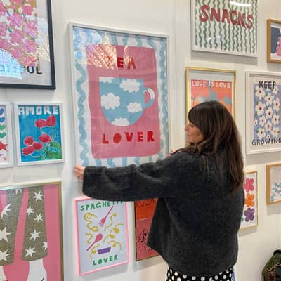 A portrait image of Keren at home