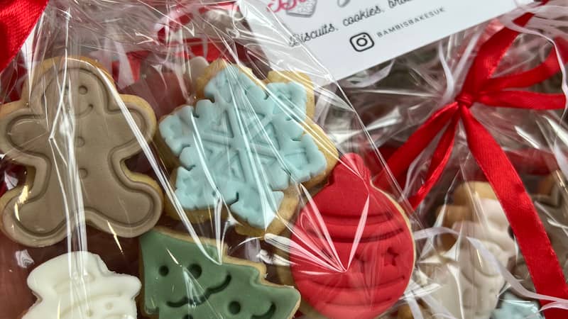 One of my first ever products - the cutest sugar cookie gifts