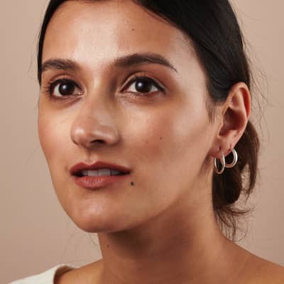 DDD Double Hoop Earrings