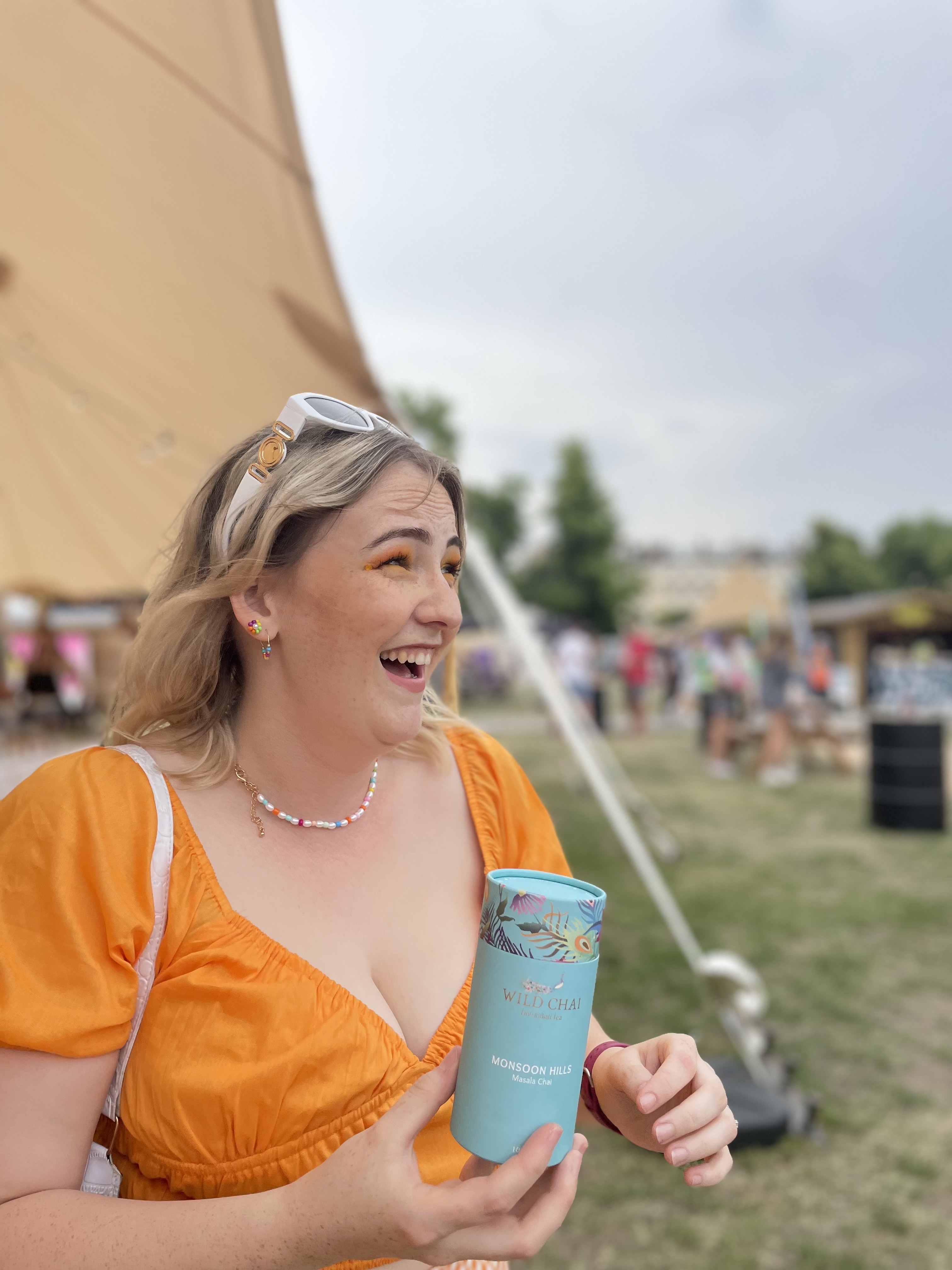 Wild Chai Monsoon Hills masala chai product tube