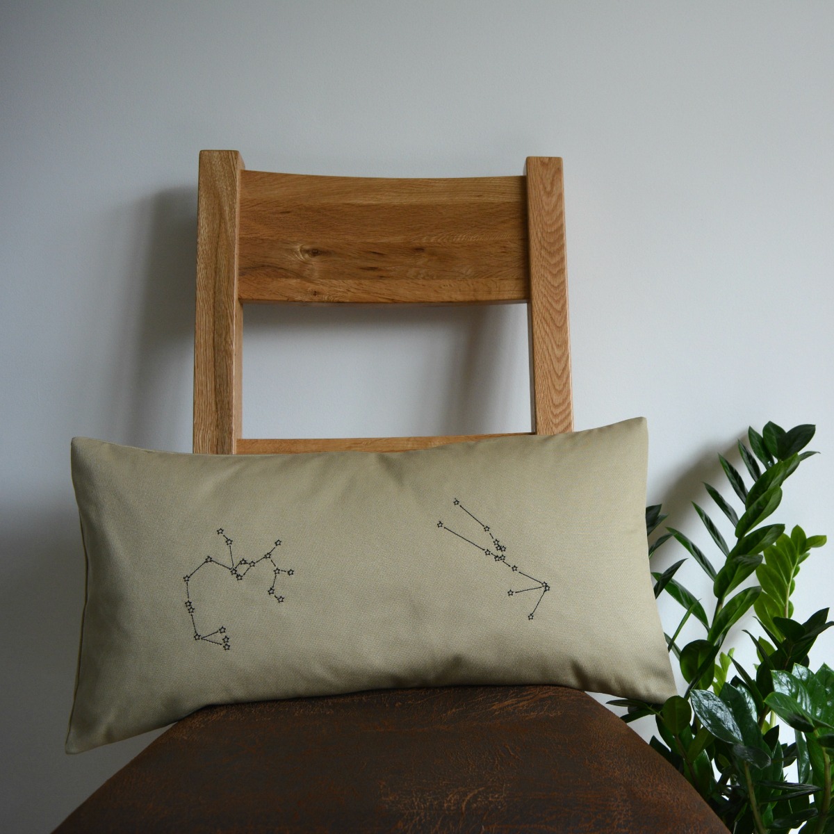 Sagittarius Taurus zodiac cushion