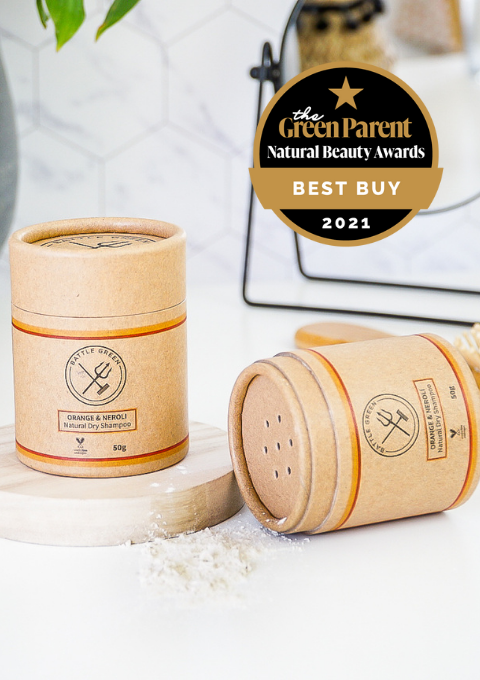 Organic cotton string shopping bag with loose fruit and vegetables