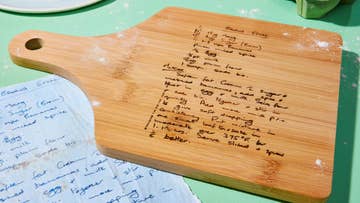 personalised chopping board