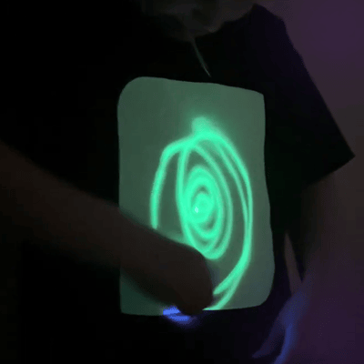 Glow in the Dark Interactive T-shirt