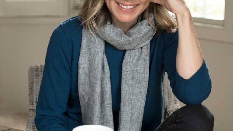 Designer Sophie Allport at her rural home in Lincolnshire