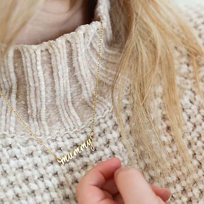 mummy-necklace-waterproof-tarnish-free-sustainable-gifts-for-mums