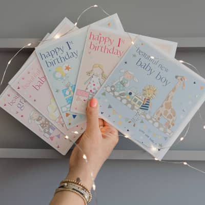 Beautiful baby cards