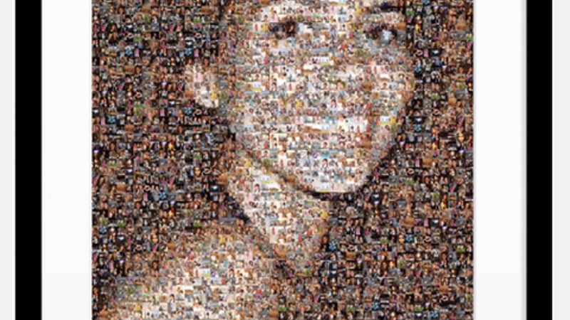 Personalised Portrait Made Up Of Small Photographs