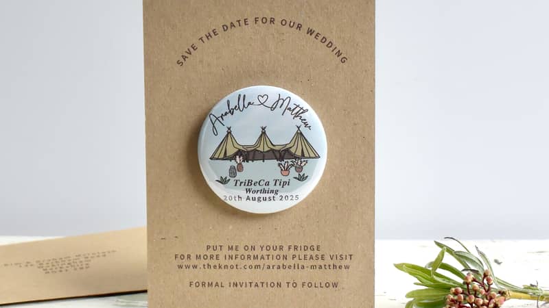 modern wedding invitat