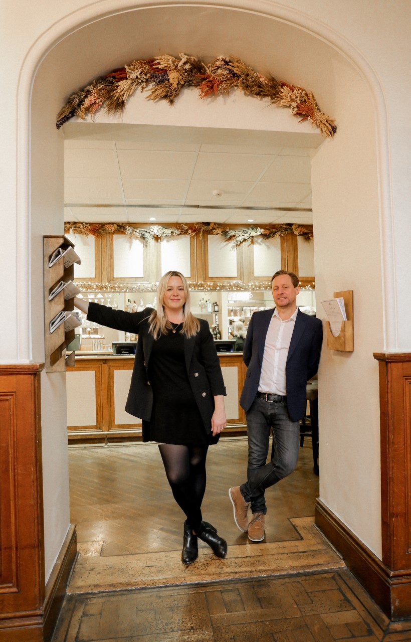 Owners Kevin and Katie Andrews