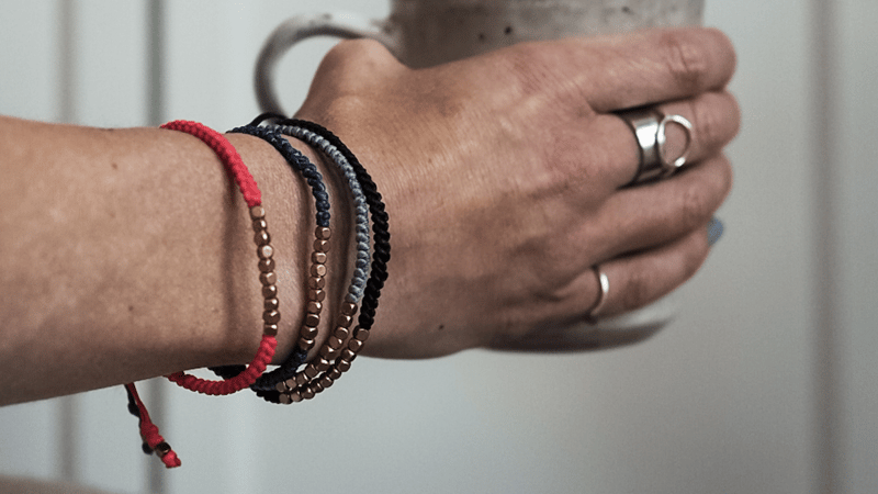 Ten Deep Breaths Mindfulness bracelet