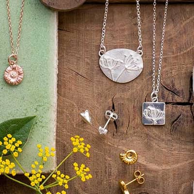 Nature-inspired handmade jewellery